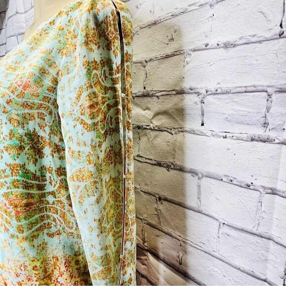 Maeve Anthropologie Cleome Shift Ombre Boho Dress with pockets size small - Picture 8 of 11